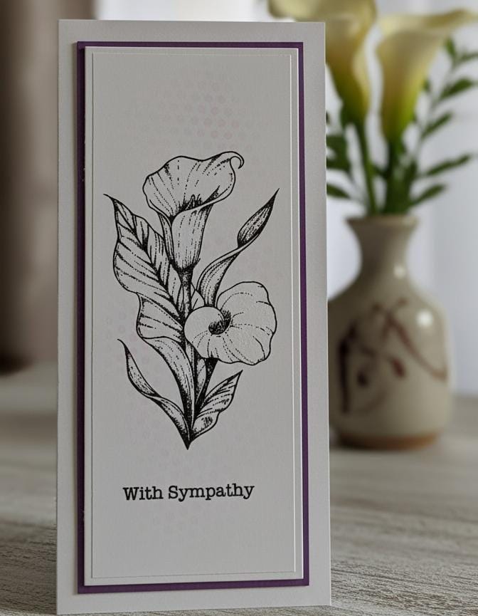 Handmade Sympathy Card