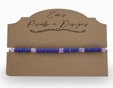 Handmade Stretch Elastic Seed Bead Bracelet