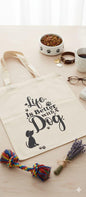 Dogs Canvas Tote Bag