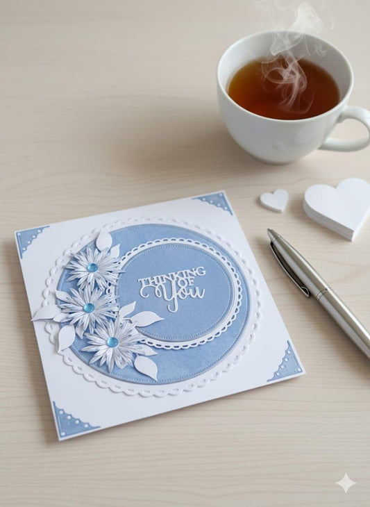 Handmade 3D Sympathy Card