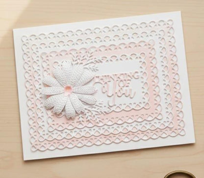 Handmade 3D "Thinking of You" Sympathy Card
