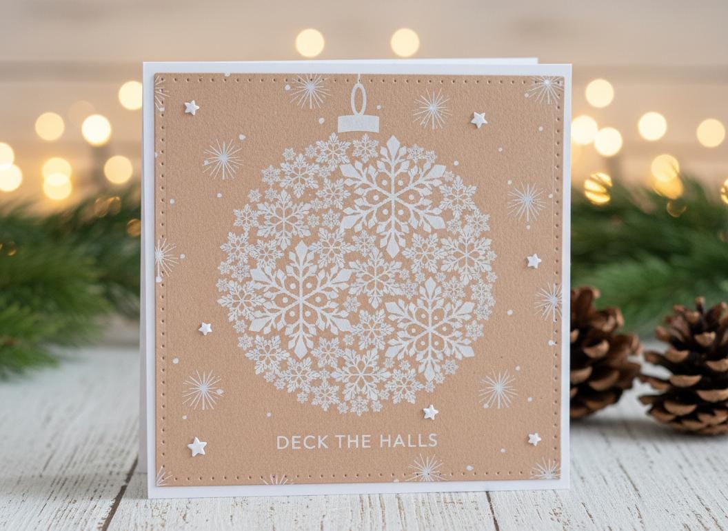 Handmade Christmas Greetings Card