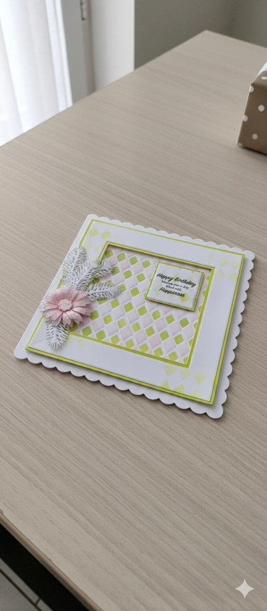 Handmade 3D Birthday Greeting Card