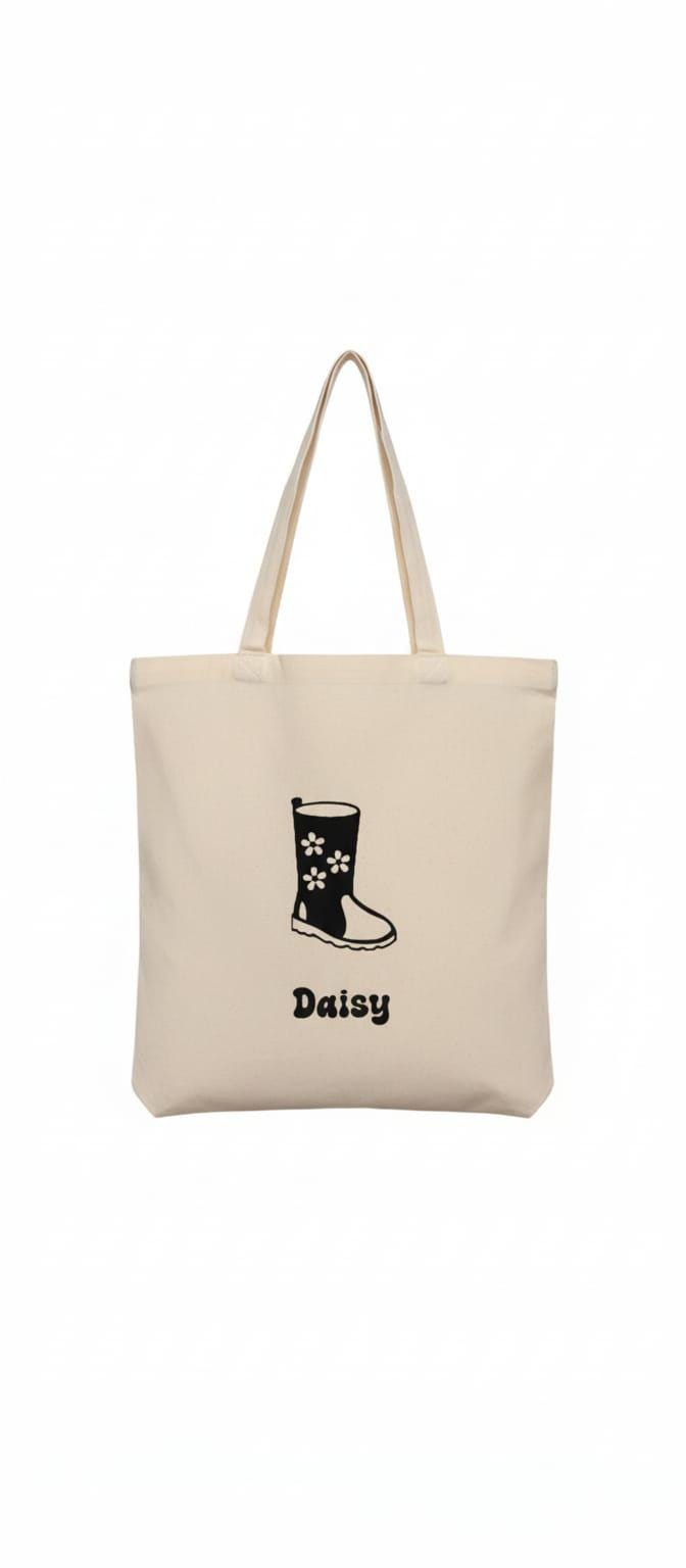 Personalised Canvas Boot/Shoe Bag