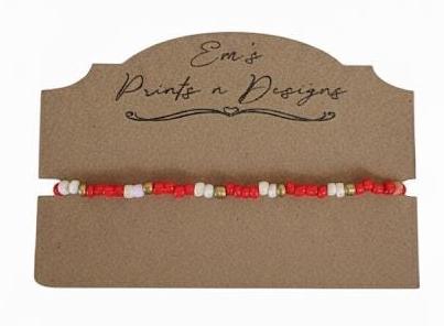 Handmade Stretch Elastic Seed Bead Bracelet