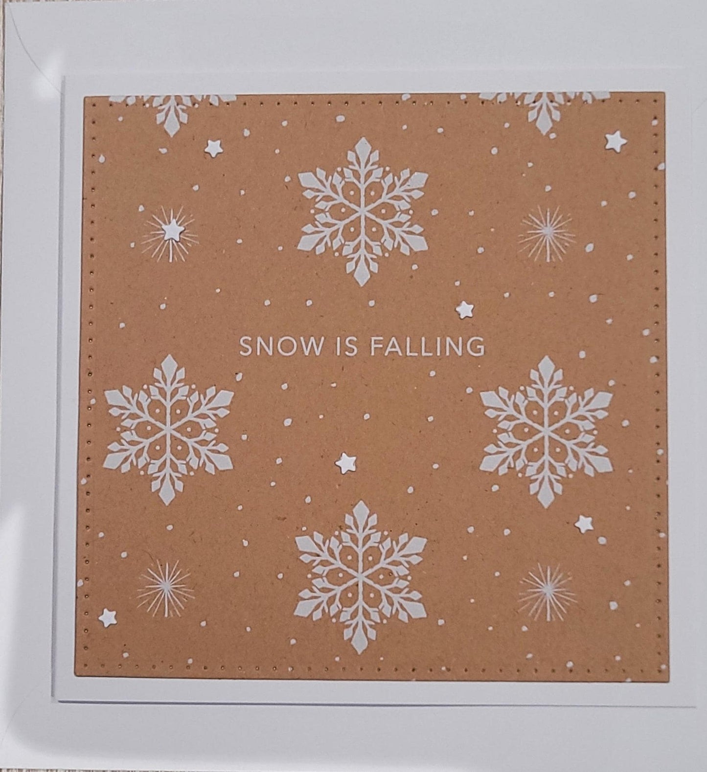 Handmade Christmas Greetings Card