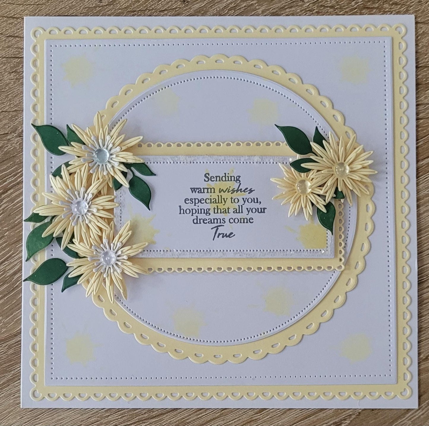 Handmade 3D Birthday Greetings Card