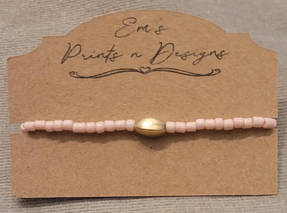 Handmade Stretch Elastic Seed Bead Bracelet