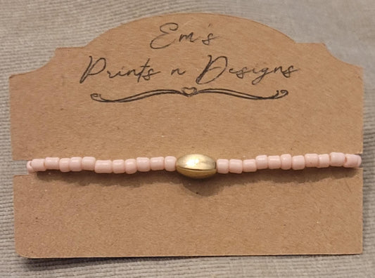 Handmade Stretch Elastic Seed Bead Bracelet