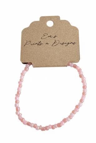 Handmade Stretch Elastic Seed Bead Bracelet