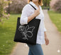 Canvas "Mom" Shopping Tote Bag - Choose your colour