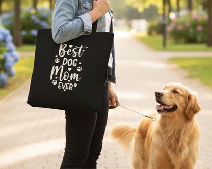Canvas Dog Lover Tote Bag - Choose your colour
