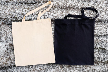 Canvas Shopping/Therapy Tote Bag - Choose colour