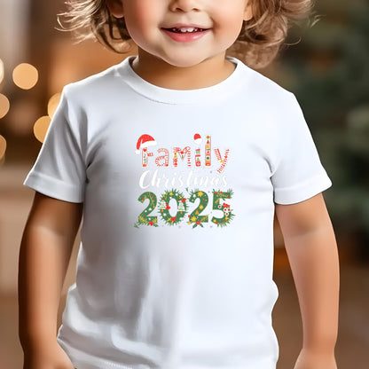 Cute Kids Family Christmas T-Shirt - Various sizes