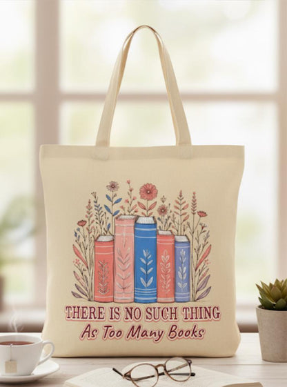 Book Lover Gift Bundle - Tote Bag, Bookmark, Birthday Card